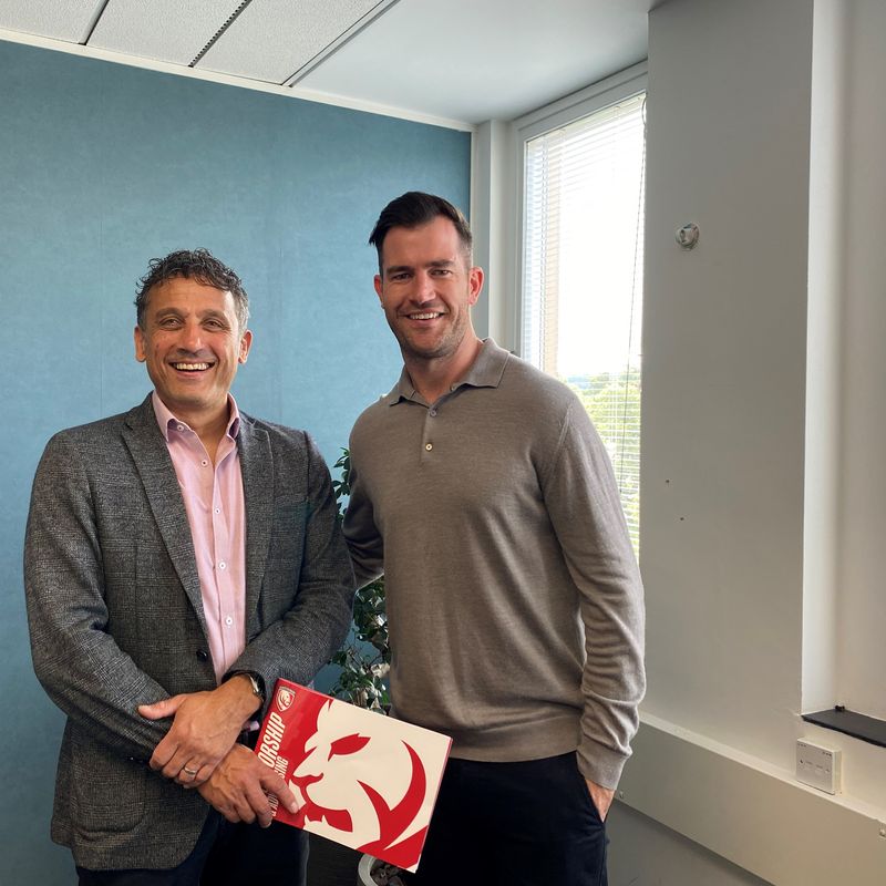 Emerge Digital, Nigel Church and Gloucester Rugby IMAGE