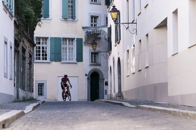 City biking