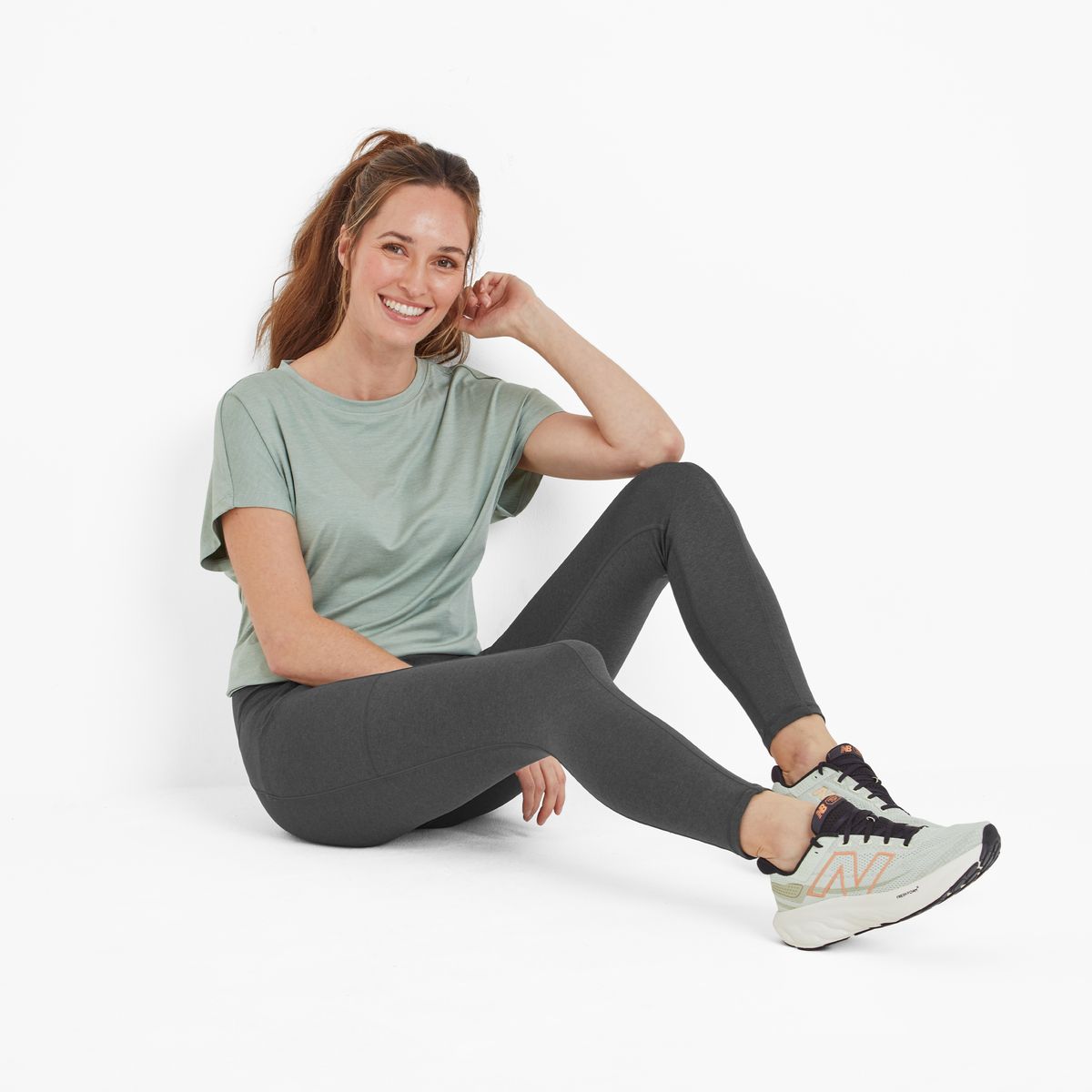 Haller Women's Leggings - Dark Grey Marl