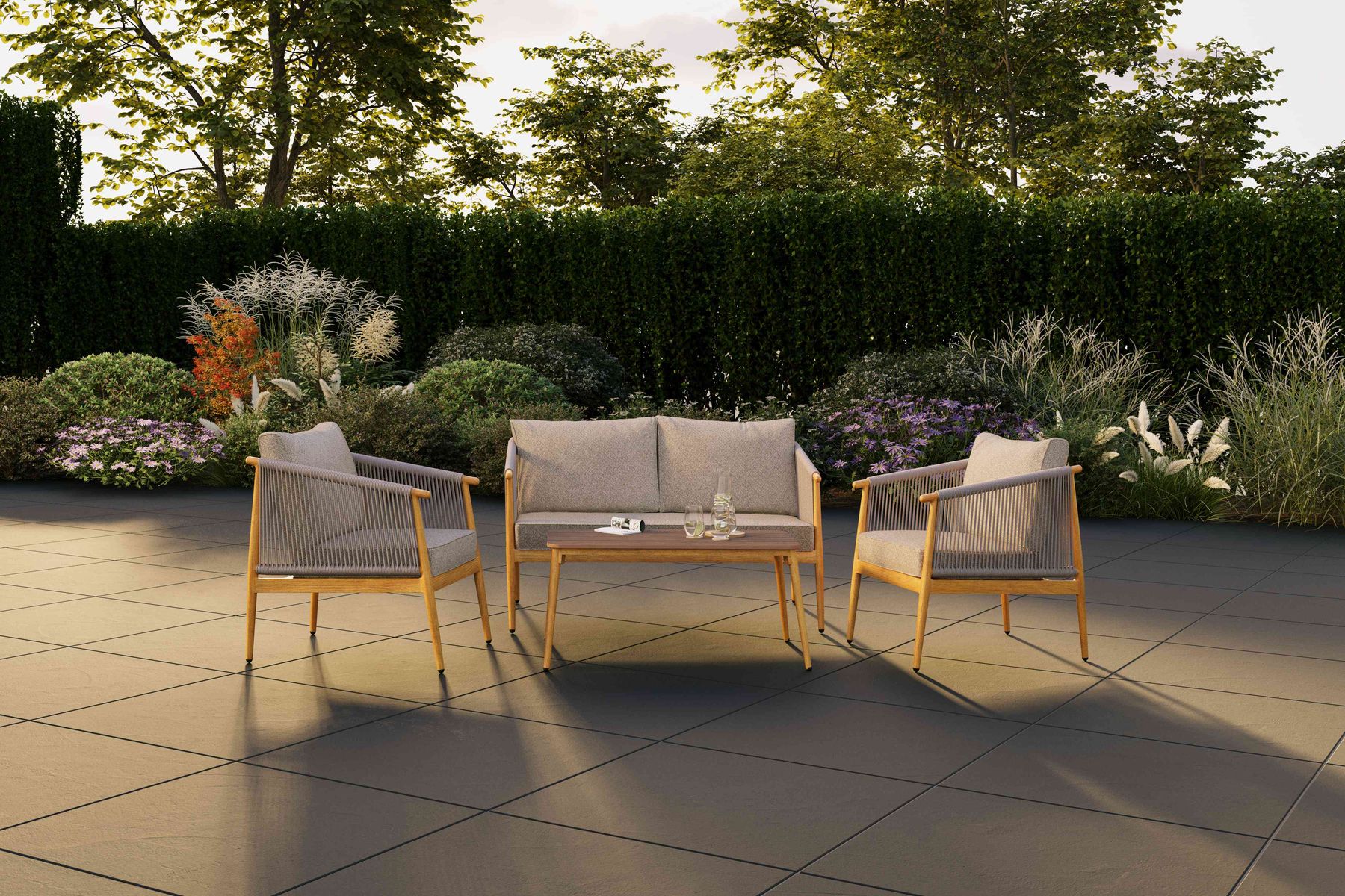 Almada 4 Seater Lounge Set