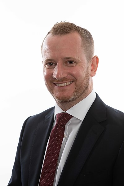 Ian McCarron - one of the directors of insurance broker, McCarron Coates.