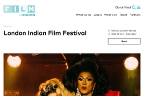 Screencapture of Film London
