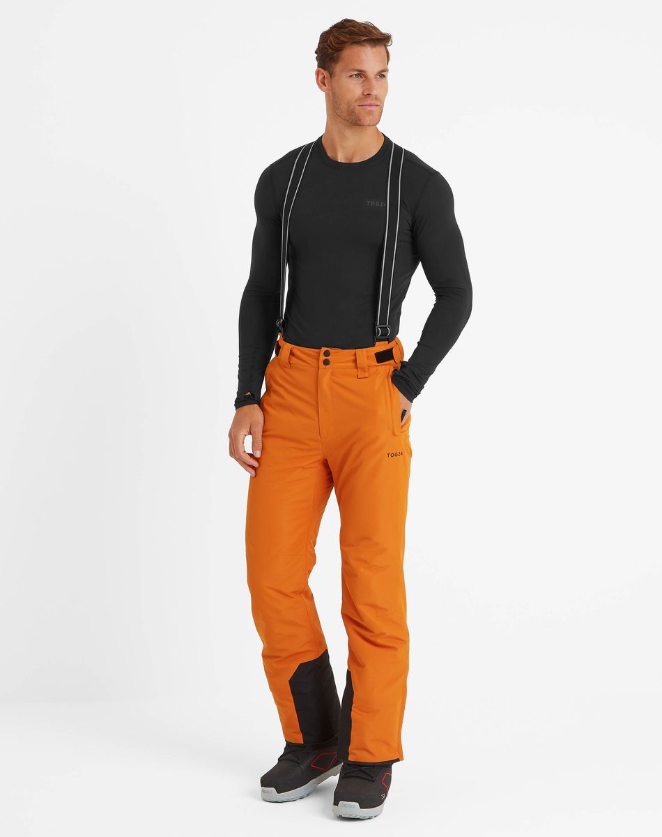 Falcon Men's Salopettes - Dark Orange