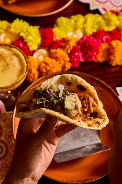 Diwali Butter Chicken Tacos at Hard Rock Cafe