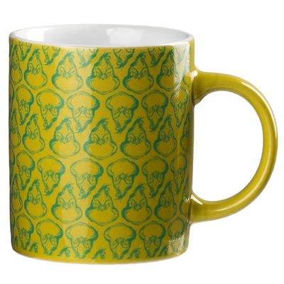GRINCH HEAD REPEATS MUG