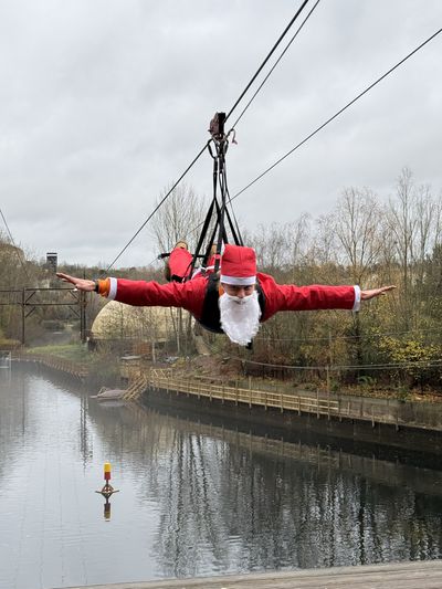 Christmas Charity Santa Slide Event 