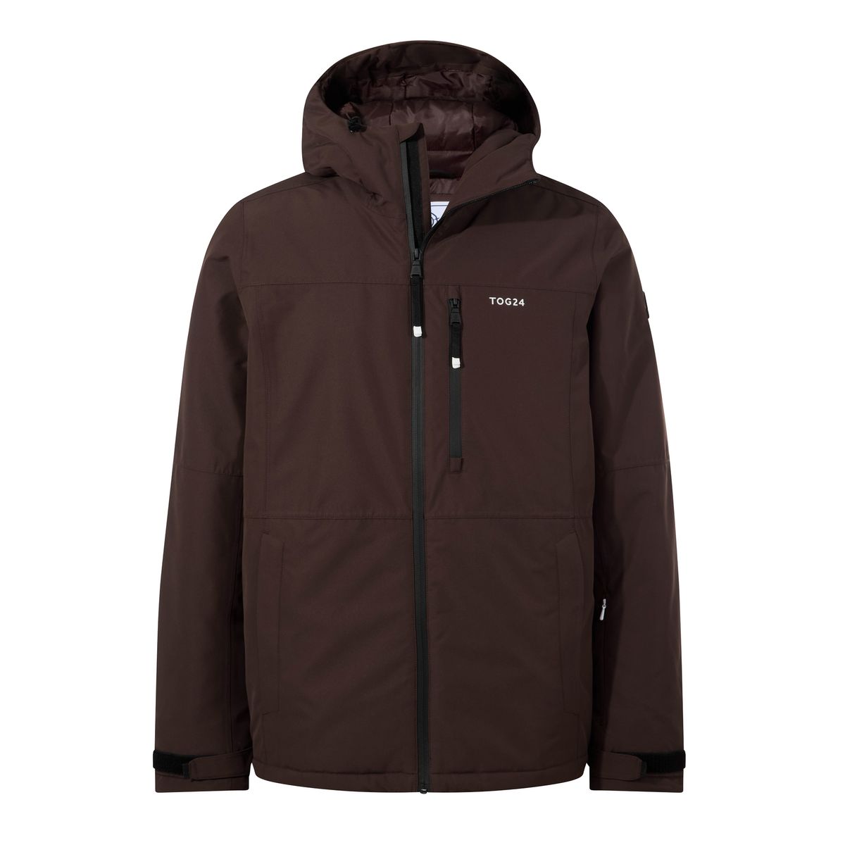 Samoens Mens Waterproof Ski Jacket - Chocolate Brown