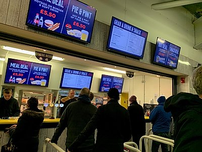 TDV Group 4K TV installation at BWFC Stadium