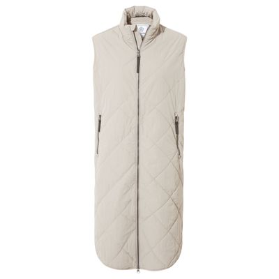 Anda Womens Gilet - Dark Taupe