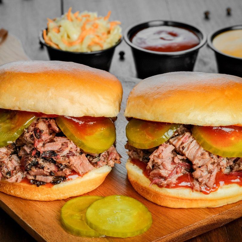 2 Chopped Brisket Burger Meal