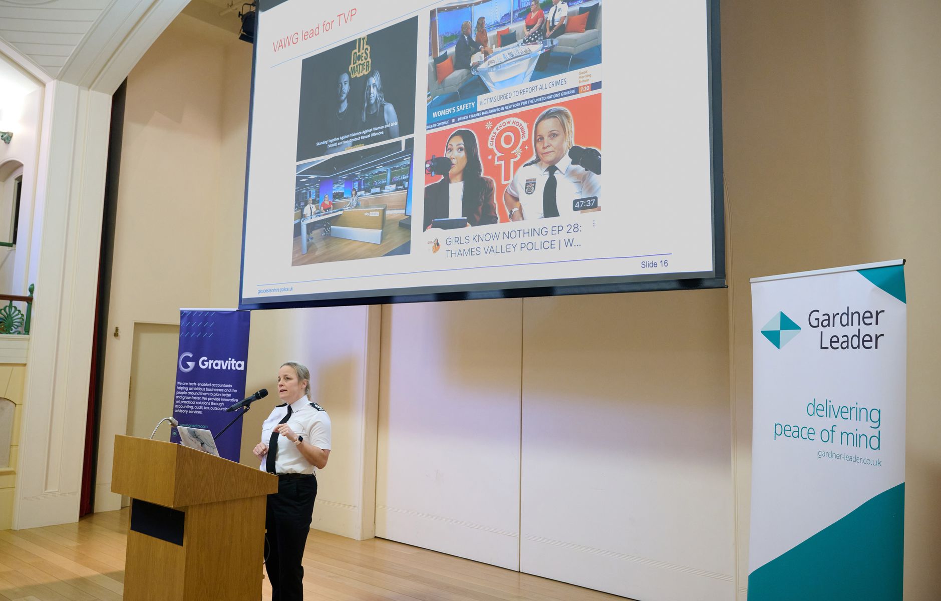 Deputy Chief Constable at Gloucestershire Constabulary, Katy Barrow-Grint