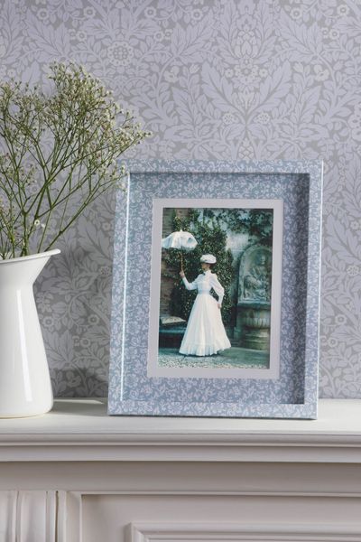 Sweet Alyssum Photo Frame Blue