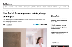 Screencapture of Gulf Business