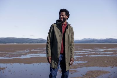Glenton Men's Long Waterproof Jacket - Moss Green