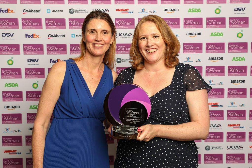 Stella Brenninkmeijer (bp) and Hannah Man (Go-Ahead) London
