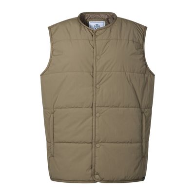Sutterby Men's Shower Resistant Insulated Gilet - Mushroom