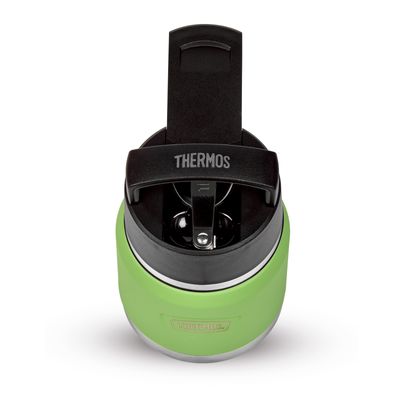 Icon Series 355ml Food Flasks with handle - Lime Green
