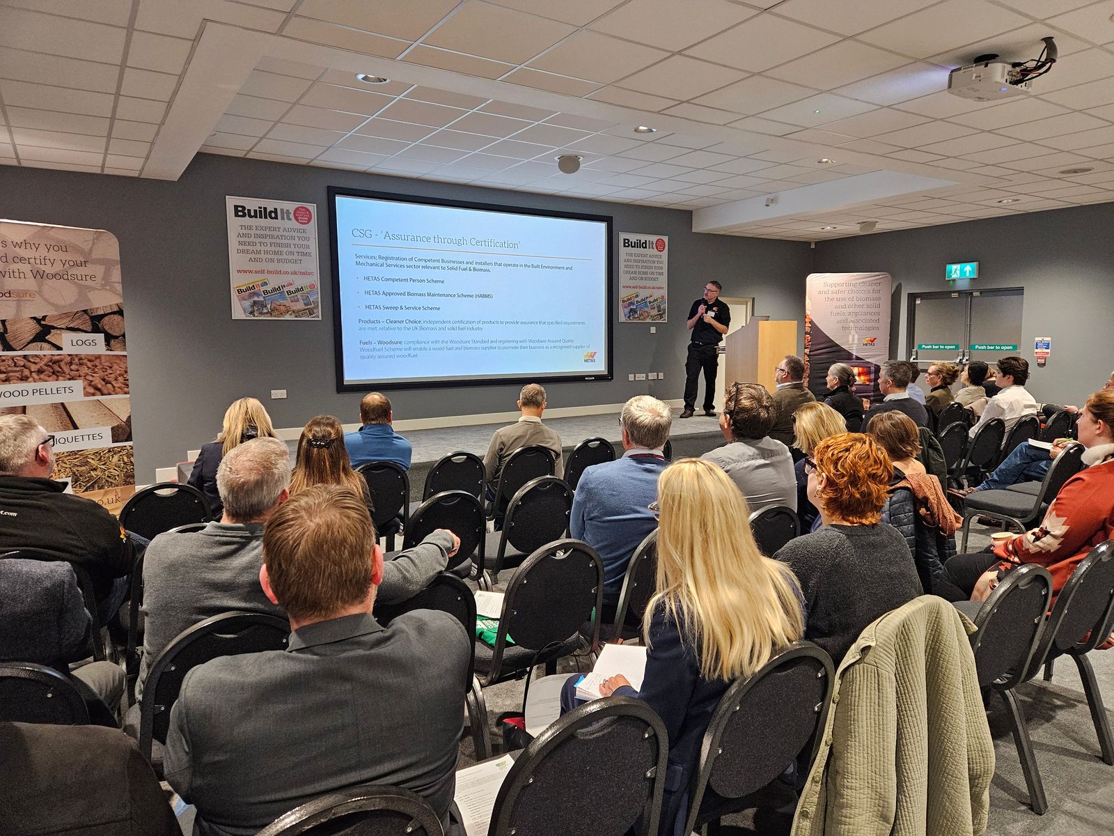 Alan Young, Quality Assurance Manager presenting at the CSG Conference 2024