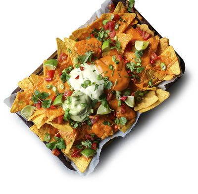Squeaky Bean Dips with Nachos