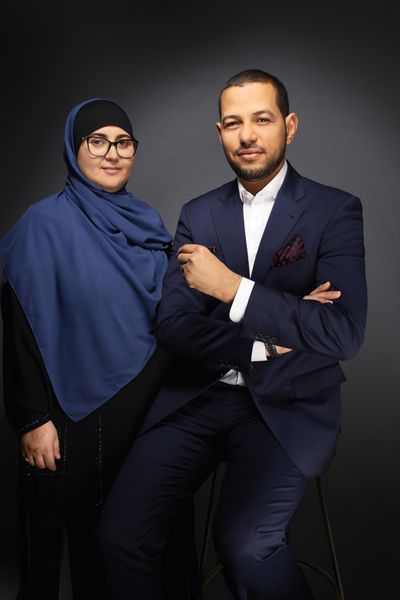 Amani Nahedh and Soufien Haddad