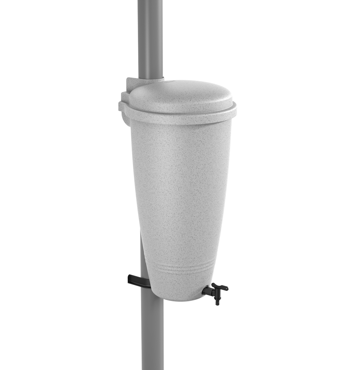 green basics rain catcher 35ltr living concrete