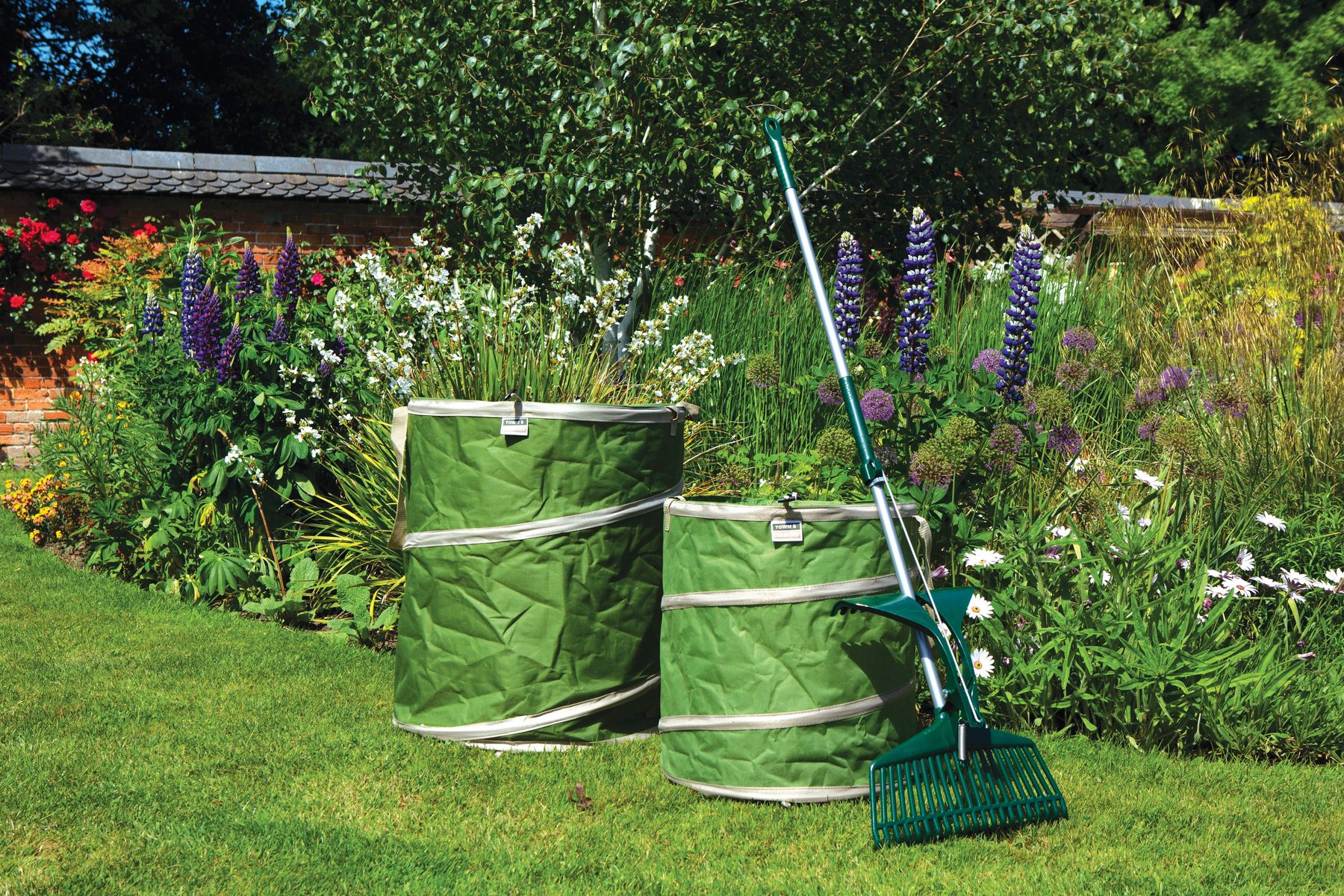 Town & Country Garden Tidy Bag & Grab Rake