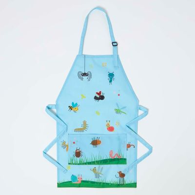 Children's Gardening Apron with Insect Design