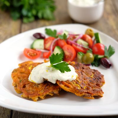 APRIL Greek Fritters