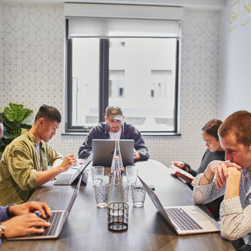 Communal study room