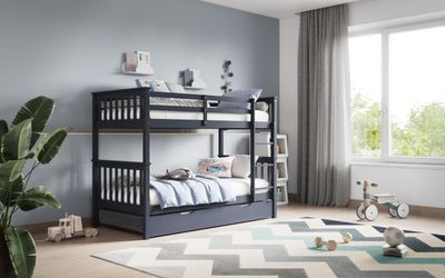 Flair Zoom Detachable Bunk Bed with Trundle