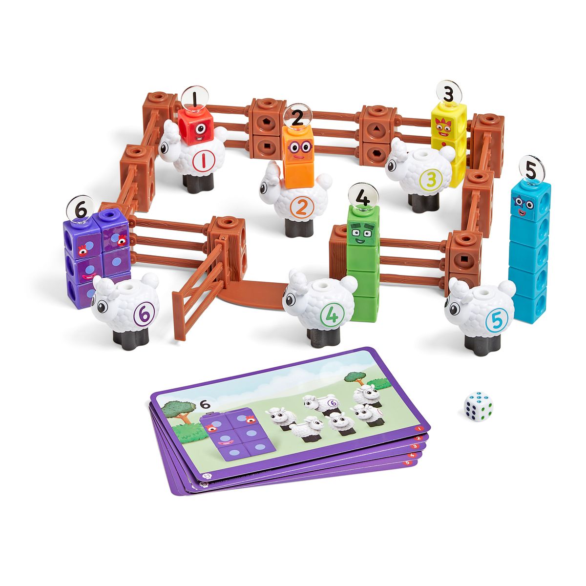 MathLink® Cubes Activity Set Numberblocks Sheep Farm