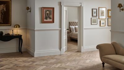 Suggested Header 2000px Woodpecker Flooring, Orkney Pewter Oak Herringbone Engineered Wood Flooring, £109, 8892101.JPG