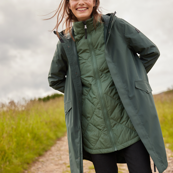 Lyra Women's 3in1 Jacket - Racing Green
