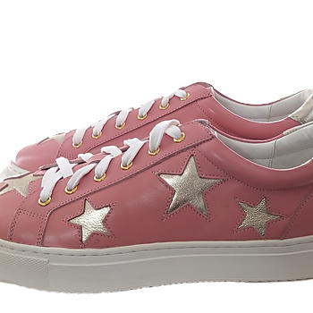 Cocorose London Hoxton with Gold Stars trainers 2.0