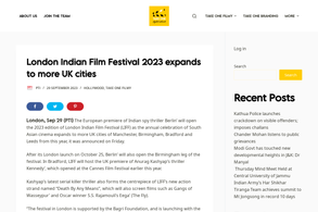Screencapture of Take One