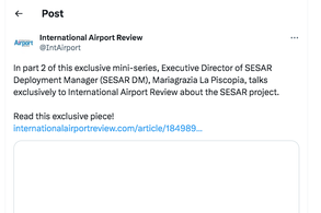 Screencapture of  International Airport Review
