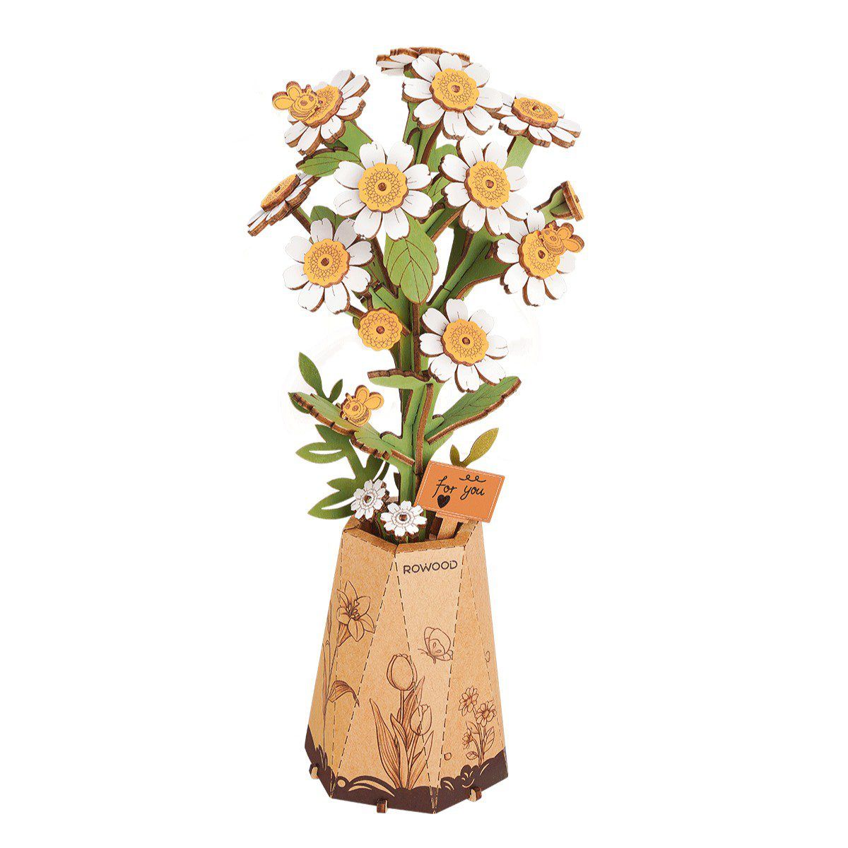 Rowood Chamomile Wooden Model Kit