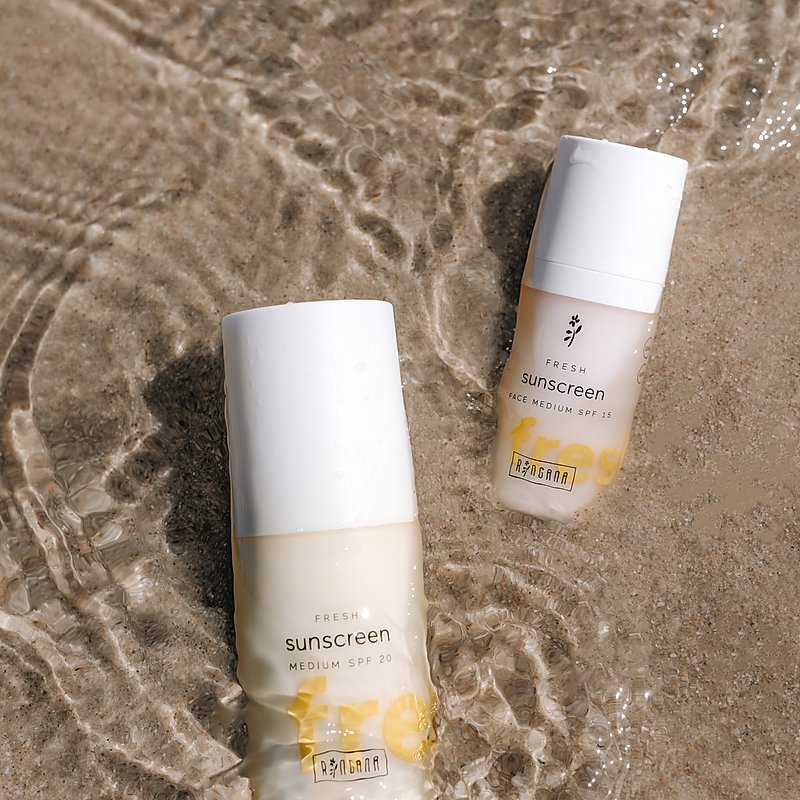 FRESH sunscreen face medium and FRESH sunscreen medium