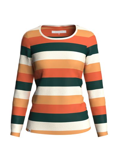 Brakeburn Stripe Long Sleeve Tee (cut out) - £29.99