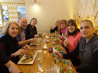 Friendship on the Menu as Vegan Lunch Club Turns One.