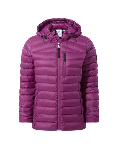 North RDS Women's Hooded Jacket - Purple Berry