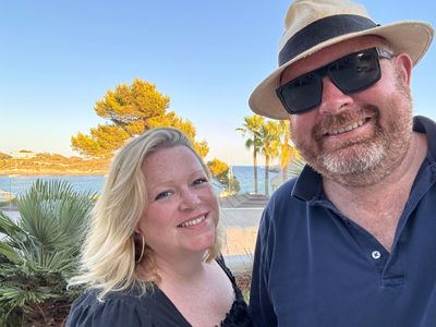 Emma Tom, blood cancer patient with her husband
