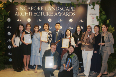 Grant Associates Singapore team at the Singapore Landscape Architecture Awards.png