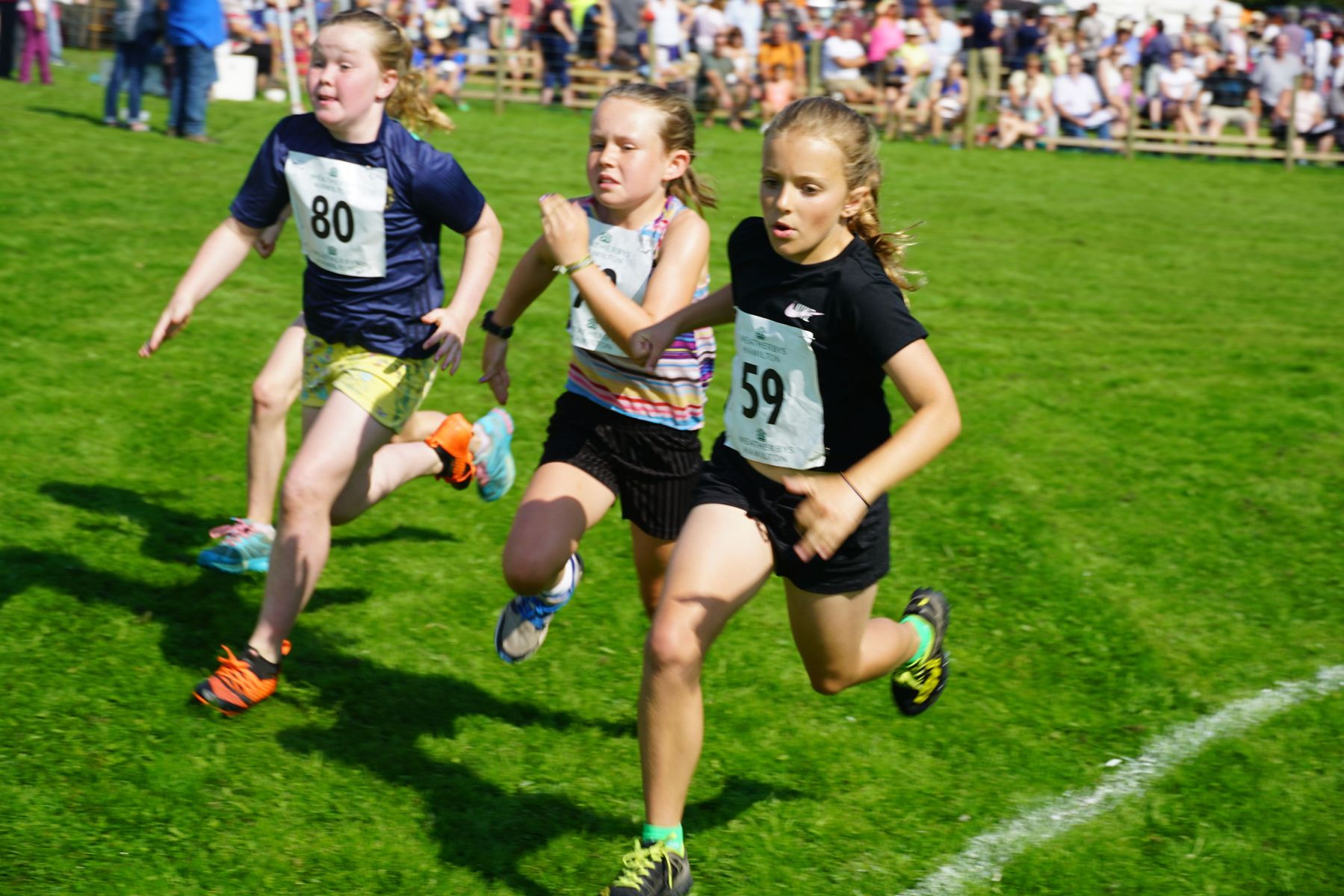 Young fell runners tackle the course at Grasmere Sports and Lakeland Show