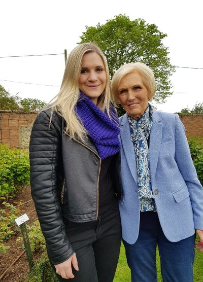 Holly Daulby and Mary Berry