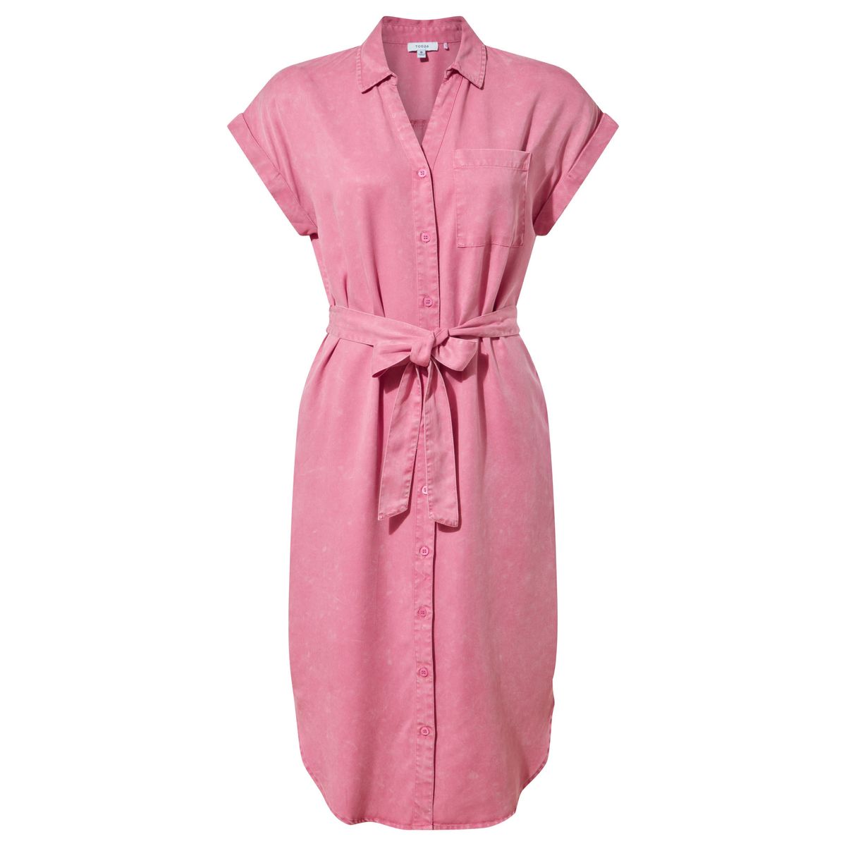 Lenira Women's Shirt Dress - Rose Quartz