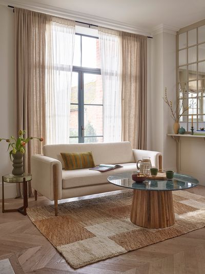 Lexington 3 Seat Sofa in Linen Mix