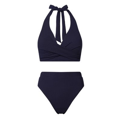 Mina Women's Swimsuit - Oxford Blue
