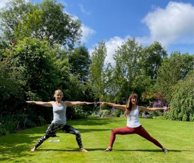 Yoga teachers who will be delivering sessions at Levens Hall and Gardens