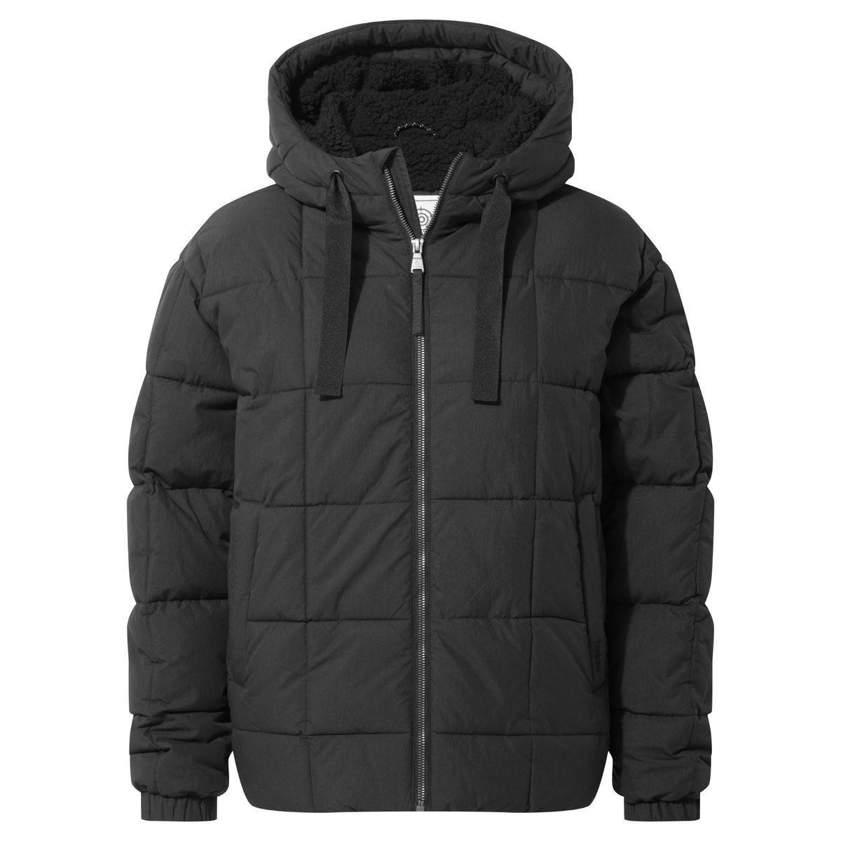 Else Women's Heavy Padded Short Jacket - black